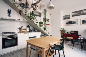 Duplex sur cour arborée